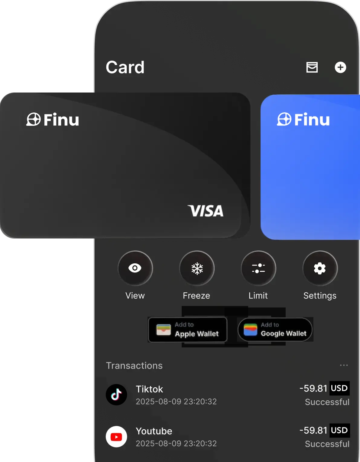 Card Section Cover